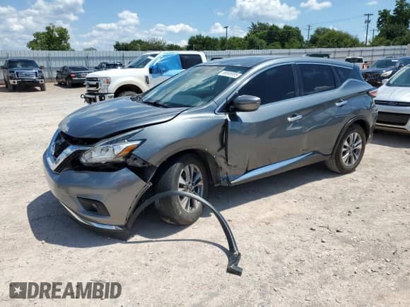 2016 Nissan Murano S с VIN 5N1AZ2MG4GN141644, выставлен на аукционе Copart как лот 69238765 с пробегом 240 303 миль миль и Списание • Salvage title. История ставок и продаж доступна на DreamBid. Изображение 1.