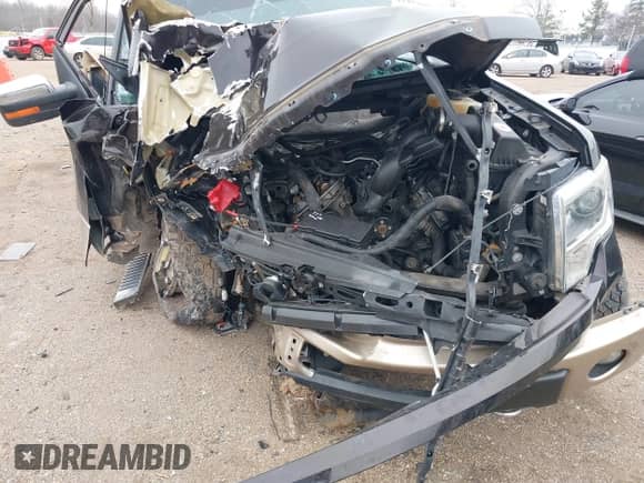 2013 Ford F-150 XL with VIN 1FTFW1EF6DKF02002, listed as a IAAI auction lot 41497605 with 137,889 mi miles and . Bid and sale history available at DreamBid. Image 6.