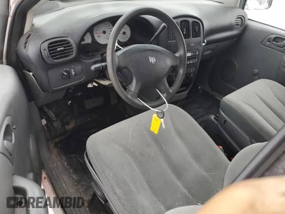 2007 Dodge Caravan with VIN 1D4GP23R97B251875, listed as a Copart auction lot 86561924 with Not provided miles and Salvage title. Bid and sale history available at DreamBid. Image 8.