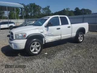 2007 Dodge 1500 SLT with VIN 1D7HU18287S179850, listed as a Copart auction lot 62085365 with 226,566 mi miles and Salvage title. Bid and sale history available at DreamBid. Image 1.