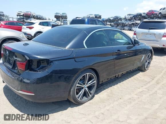 2020 BMW 4 Series 430i z VIN WBA4Z1C08L5R99156, wystawiony jako IAAI lot #42186370 z przebiegiem 23 962 mil mil oraz . Historia ofert i sprzedaży dostępna na DreamBid. Obrazek 4.