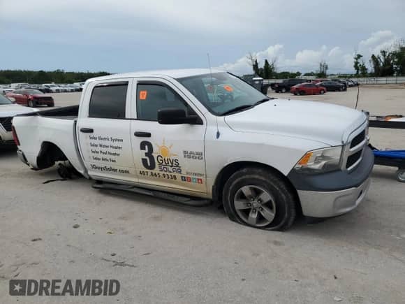 2013 Ram 1500 Tradesman with VIN 1C6RR6KP0DS618978, listed as a Copart auction lot 71236574 with 228,598 mi miles and Salvage title. Bid and sale history available at DreamBid. Image 4.