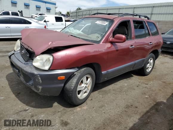 2004 Hyundai Santa Fe GLS с VIN KM8SC13E94U755512, выставлен на аукционе Copart как лот 71175504 с пробегом Не указан миль и Списание • Salvage title. История ставок и продаж доступна на DreamBid. Изображение 1.