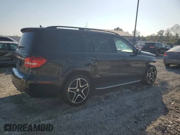 2018 Mercedes-Benz GLS 550 with VIN 4JGDF7DE9JB121870, listed as a Copart auction lot 71542495 with 70,273 mi miles and Salvage title. Bid and sale history available at DreamBid. Image 3.