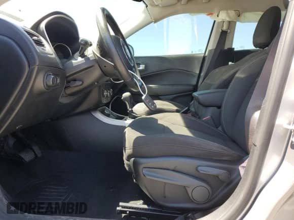 2017 Jeep Compass Sport with VIN 3C4NJDAB3HT629342, listed as a Copart auction lot 66046925 with 87,939 mi miles and Salvage title. Bid and sale history available at DreamBid. Image 7.