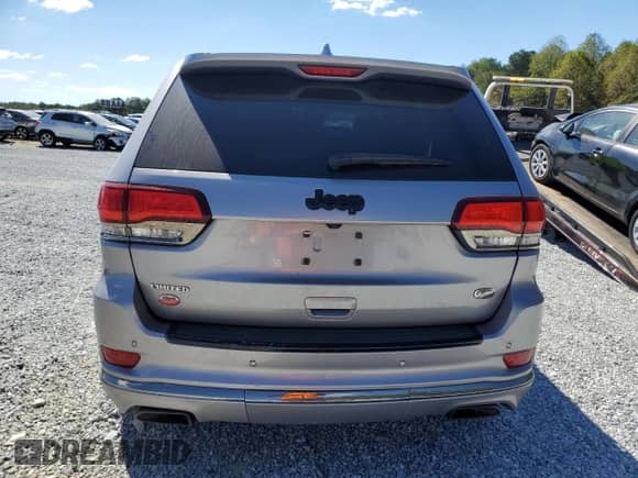 2016 Jeep Grand Cherokee High Altitude with VIN 1C4RJECG8GC351872, listed as a Copart auction lot 75978654 with 133,888 mi miles and Salvage title. Bid and sale history available at DreamBid. Image 6.