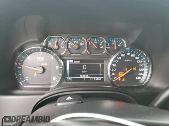 2016 Chevrolet Tahoe LT with VIN 1GNSKBKC7GR112720, listed as a Copart auction lot 66105395 with 163,208 mi miles and Salvage title. Bid and sale history available at DreamBid. Image 9.
