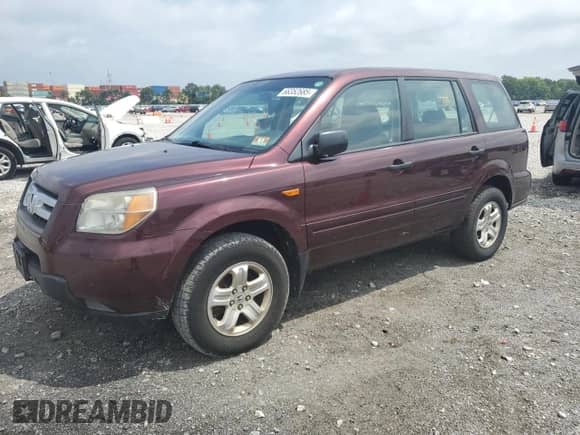 2007 Honda Pilot LX с VIN 2HKYF18157H524634, выставлен на аукционе Copart как лот 66352685 с пробегом 228 684 миль миль и Чистый • Clean title. История ставок и продаж доступна на DreamBid. Изображение 1.