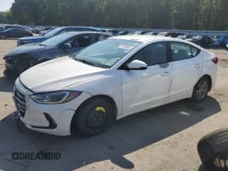 2017 Hyundai Elantra SE with VIN 5NPD84LF2HH022677, listed as a Copart auction lot 81258025 with 154,122 mi miles and Clean title. Bid and sale history available at DreamBid. Image 1.
