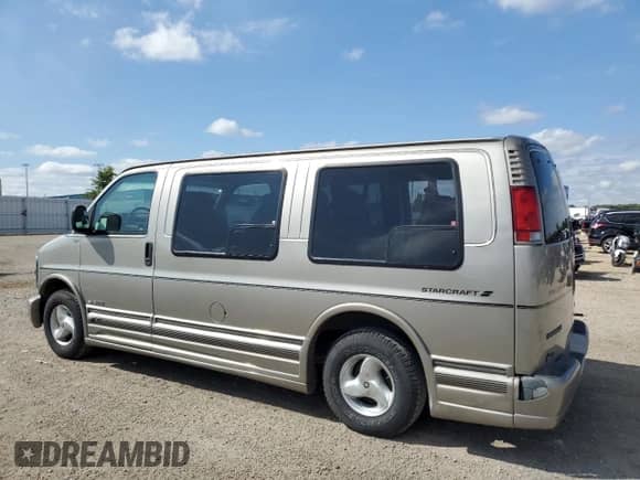 1999 Chevrolet Express с VIN 1GBFG15R6X1144969, выставлен на аукционе Copart как лот 80983285 с пробегом 59 259 миль миль и Списание • Salvage title. История ставок и продаж доступна на DreamBid. Изображение 2.