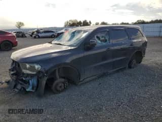 2012 Dodge Durango R/T with VIN 1C4SDHCT0CC362060, listed as a Copart auction lot 81605195 with 131,186 mi miles and Salvage title. Bid and sale history available at DreamBid. Image 1.
