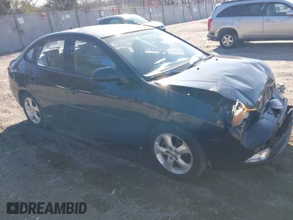 2010 Hyundai Elantra GLS with VIN KMHDU4AD1AU826389, listed as a IAAI auction lot 41901256 with 94,509 mi miles and . Bid and sale history available at DreamBid. Image 1.