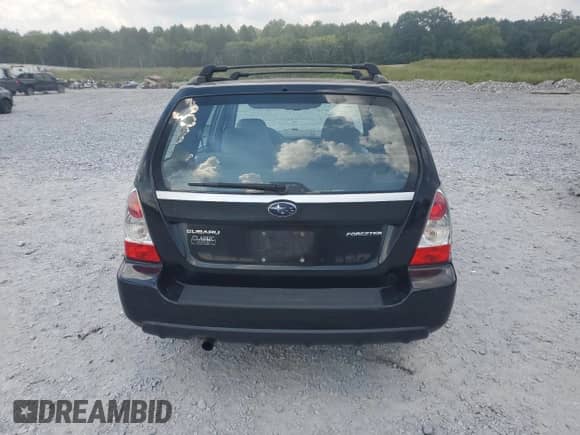 2008 Subaru Forester X with VIN JF1SG63668H724396, listed as a Copart auction lot 69872755 with 177,145 mi miles and Salvage title. Bid and sale history available at DreamBid. Image 6.