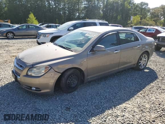 2008 Chevrolet Malibu LTZ with VIN 1G1ZK57728F261133, listed as a Copart auction lot 81646415 with 136,369 mi miles and Clean title. Bid and sale history available at DreamBid. Image 1.