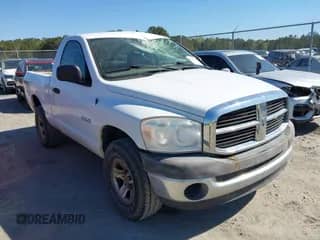 2008 Dodge 1500 ST с VIN 1D7HU16N38J238002, выставлен на аукционе IAAI как лот 41863528 с пробегом 147 035 миль миль и . История ставок и продаж доступна на DreamBid. Изображение 1.