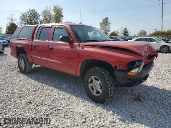 2000 Dodge Dakota with VIN 1B7GG2AX3YS622318, listed as a Copart auction lot 75802284 with 244,003 mi miles and Clean title. Bid and sale history available at DreamBid. Image 4.