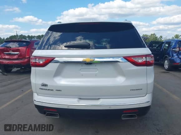 2021 Chevrolet Traverse Premier z VIN 1GNEVKKWXMJ124871, wystawiony jako IAAI lot #43177918 z przebiegiem 102 504 mil mil oraz . Historia ofert i sprzedaży dostępna na DreamBid. Obrazek 16.