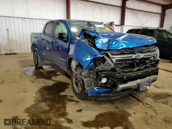 2021 Chevrolet Colorado 4WD Z71 with VIN 1GCGTDEN4M1123091, listed as a Copart auction lot 80801305 with Not provided miles and Salvage title. Bid and sale history available at DreamBid. Image 13.