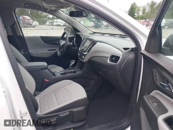 2024 Chevrolet Equinox LS with VIN 3GNAXSEG7RL163706, listed as a IAAI auction lot 42600032 with 12,593 mi miles and . Bid and sale history available at DreamBid. Image 5.