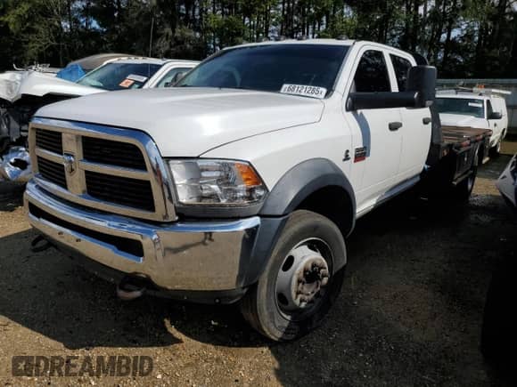 2012 Dodge RAM with VIN 3C7WDNFL5CG339921, listed as a Copart auction lot 68121285 with 210,601 mi miles and Salvage title. Bid and sale history available at DreamBid. Image 1.