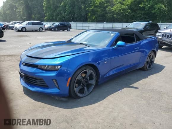 2017 Chevrolet Camaro 1LT с VIN 1G1FB3DX2H0105771, выставлен на аукционе Copart как лот 62717184 с пробегом 78 200 миль миль и Списание • Salvage title. История ставок и продаж доступна на DreamBid. Изображение 1.