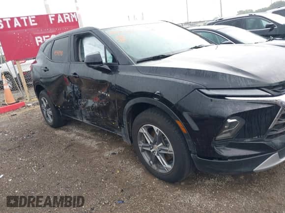 2023 Chevrolet Blazer LT with VIN 3GNKBCR47PS223978, listed as a IAAI auction lot 42971190 with 54,141 mi miles and . Bid and sale history available at DreamBid. Image 6.