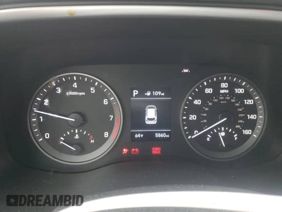 2020 Hyundai Tucson Sport с VIN KM8J3CAL4LU170571, выставлен на аукционе Copart как лот 60997395 с пробегом 5 860 миль миль и Списание • Salvage title. История ставок и продаж доступна на DreamBid. Изображение 9.