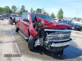 2015 Chevrolet Silverado 1500 LT z VIN 3GCUKREH2FG349583, wystawiony jako IAAI lot #41935725 z przebiegiem 148 934 mil mil oraz . Historia ofert i sprzedaży dostępna na DreamBid. Obrazek 1.