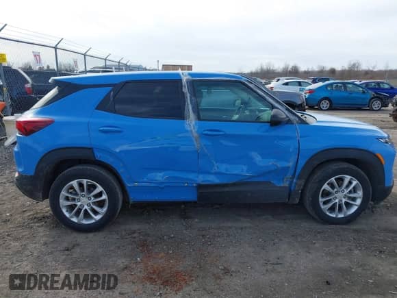 2024 Chevrolet TrailBlazer LS with VIN KL79MMS22RB060118, listed as a IAAI auction lot 41601370 with 23,932 mi miles and . Bid and sale history available at DreamBid. Image 6.