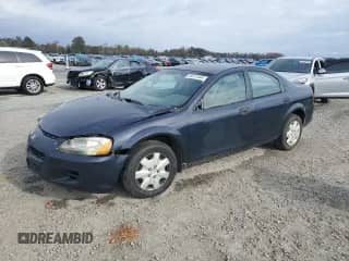 2003 Dodge Stratus SE with VIN 1B3EL36X33N573549, listed as a Copart auction lot 80372444 with 341,366 mi miles and Salvage title. Bid and sale history available at DreamBid. Image 1.
