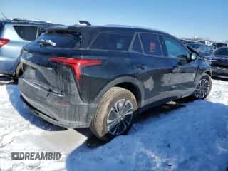 2024 Chevrolet Blazer EV eAWD LT with VIN 3GNKDBRJ2RS258375, listed as a Copart auction lot 45091735 with 5,162 mi miles and Salvage title. Bid and sale history available at DreamBid. Image 3.