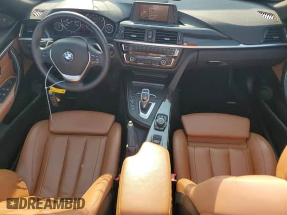 2017 BMW 4 Series 430i with VIN WBA4U7C36H5H19868, listed as a Copart auction lot 65567545 with 34,816 mi miles and Salvage title. Bid and sale history available at DreamBid. Image 8.