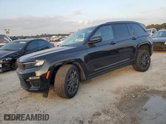 2025 Jeep Grand Cherokee Summit с VIN 1C4RJHEG1S8640375, выставлен на аукционе Copart как лот 44253355 с пробегом 961 миль миль и Чистый • Clean title. История ставок и продаж доступна на DreamBid. Изображение 1.