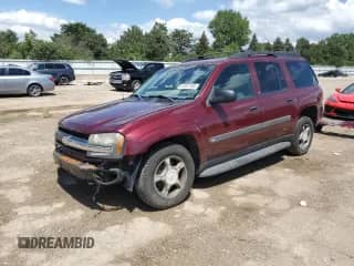 2004 Chevrolet TrailBlazer EXT LS с VIN 1GNET16S946213342, выставлен на аукционе Copart как лот 62001505 с пробегом 229 410 миль миль и Списание • Salvage title. История ставок и продаж доступна на DreamBid. Изображение 1.