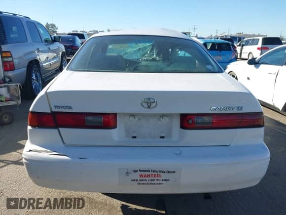 1999 Toyota Camry LE with VIN JT2BG22K3X0304019, listed as a IAAI auction lot 43474228 with 163,178 mi miles and . Bid and sale history available at DreamBid. Image 17.