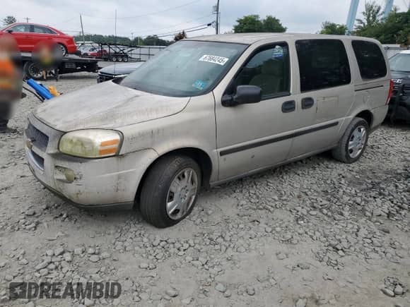 2008 Chevrolet Uplander LS с VIN 1GNDV23108D186797, выставлен на аукционе Copart как лот 67684245 с пробегом Не указан миль и Чистый • Clean title. История ставок и продаж доступна на DreamBid. Изображение 1.