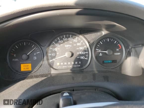 2000 Chevrolet Venture LT 1SD с VIN 1GNDX03E7YD172283, выставлен на аукционе Copart как лот 87128294 с пробегом 159 283 миль миль и Чистый • Clean title. История ставок и продаж доступна на DreamBid. Изображение 9.