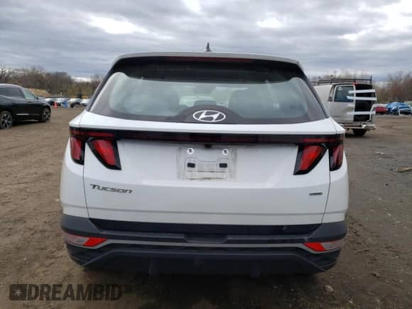 2023 Hyundai Tucson SE with VIN 5NMJACAE5PH247697, listed as a Copart auction lot 52155225 with 44,805 mi miles and Salvage title. Bid and sale history available at DreamBid. Image 6.
