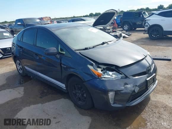 2013 Toyota Prius One с VIN JTDKN3DU7D1733025, выставлен на аукционе IAAI как лот 42899455 с пробегом 119 358 миль миль и . История ставок и продаж доступна на DreamBid. Изображение 1.