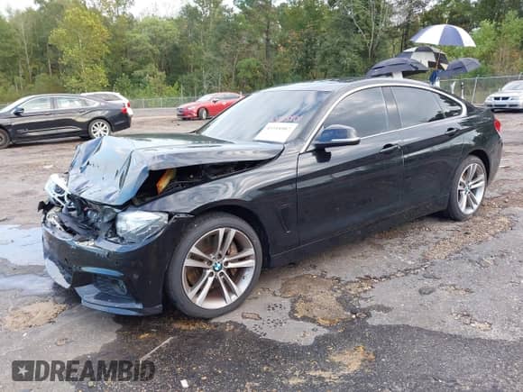 2016 BMW 4 Series 435i xDrive with VIN WBA4B3C5XGG528521, listed as a IAAI auction lot 43518907 with 92,040 mi miles and . Bid and sale history available at DreamBid. Image 2.