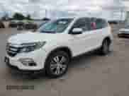 2018 Honda Pilot EX-L with VIN 5FNYF6H75JB060588, listed as a Copart auction lot 57268385 with 67,373 mi miles and Salvage title. Bid and sale history available at DreamBid. Image 1.