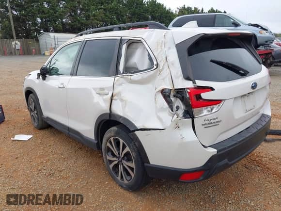 2020 Subaru Forester Limited with VIN JF2SKAUC4LH454188, listed as a IAAI auction lot 43191760 with 36,932 mi miles and . Bid and sale history available at DreamBid. Image 3.