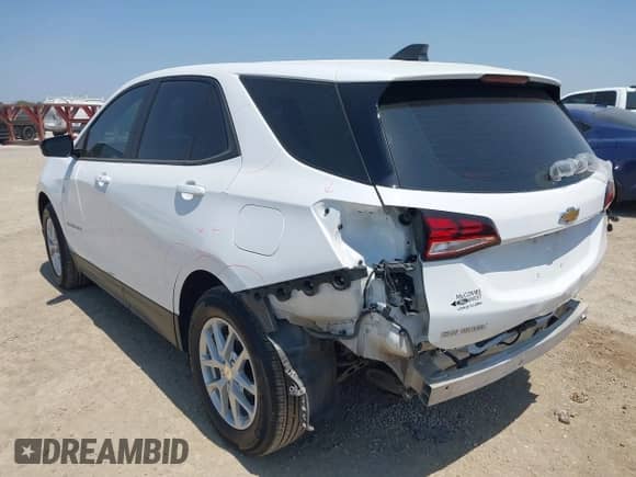 2024 Chevrolet Equinox LS с VIN 3GNAXHEG1RL159914, выставлен на аукционе IAAI как лот 42996612 с пробегом 34 479 миль миль и . История ставок и продаж доступна на DreamBid. Изображение 3.