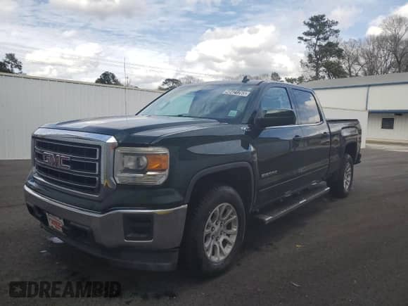 2014 GMC Sierra 1500 SLE z VIN 3GTU2UEC5EG543403, wystawiony jako Copart lot #48421265 z przebiegiem 114 286 mil mil oraz Czysty tytuł • Clean title. Historia ofert i sprzedaży dostępna na DreamBid. Obrazek 1.