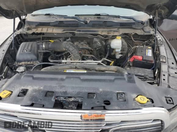 2011 Ram 1500 ST with VIN 1D7RV1CT6BS655264, listed as a Copart auction lot 46873445 with 170,206 mi miles and Salvage title. Bid and sale history available at DreamBid. Image 11.