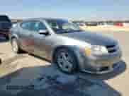 2013 Dodge Avenger SXT with VIN 1C3CDZCGXDN682123, listed as a Copart auction lot 81931835 with 144,236 mi miles and Salvage title. Bid and sale history available at DreamBid. Image 4.