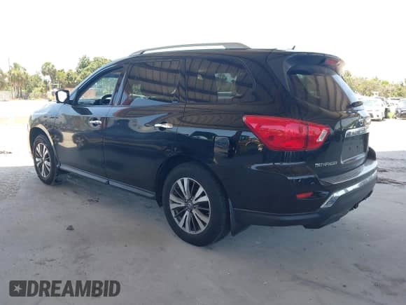 2017 Nissan Pathfinder SV with VIN 5N1DR2MM0HC650422, listed as a IAAI auction lot 42294539 with 104,480 mi miles and . Bid and sale history available at DreamBid. Image 3.