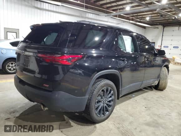 2024 Chevrolet Traverse with VIN 1GNETYKW8RJ128773, listed as a Copart auction lot 86388744 with Not provided miles and Salvage title. Bid and sale history available at DreamBid. Image 3.