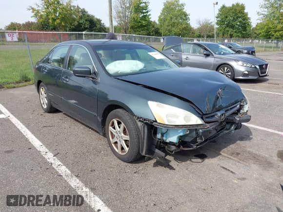 2004 Honda Accord EX with VIN 1HGCM66574A037037, listed as a IAAI auction lot 43344890 with 155,093 mi miles and . Bid and sale history available at DreamBid. Image 1.