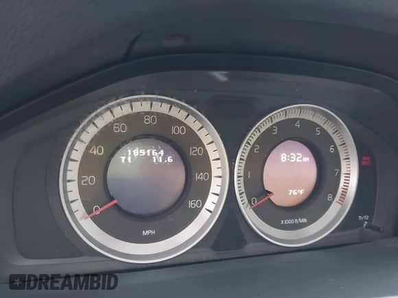 2012 Volvo S60 T5 с VIN YV1622FS3C2114909, выставлен на аукционе IAAI как лот 42969803 с пробегом 185 164 миль миль и . История ставок и продаж доступна на DreamBid. Изображение 7.